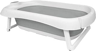 Buba Banheira Dobrável Silicone E Plástico Portátil (Cinza)