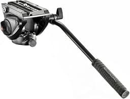 Cabeça de vídeo Manfrotto MVH500AH, compatível com tripés de vários tamanhos, preto