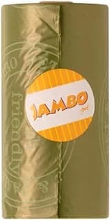 Jambo Pet, Refil Sacolinhas Cata Caca para Cachorro Passeio Seguro e Limpo 8 Rolos 20 Saquinhos em Cada, Biodegradável