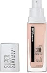 Maybelline NY SuperStay Base Líquida Alta Cobertura Longa Duração 24h Acabamento Matte Resistente a Calor e Suor Não Transfere Oil-Free Testado por Dermatologistas Cor Nat Ivory 30ml