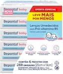 Bepantol Baby Lenço Umedecido Hipoalergênico, 288 Unidades
