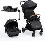 Travel System Safety 1st Spark Plus Trio com Isofix, 0 a 22 kg, Black Graphite