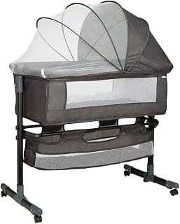 Berço Portátil Bebê Acoplado Co-Bed Connect Maxi baby (Grafite)