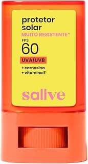Sallve Protetor Solar em Bastão FPS60 15g
