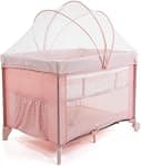 Cosco Kids, Berço Nanny, 0 a 18kg, Rosa Rajado