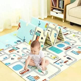 Tapete Térmico Infantil Atividades Dupla Face Dobrável 150x200cm Baby Toys