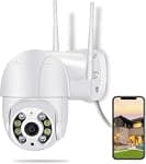 Câmera De Segurança Wi-fi Externa À Prova D'água Full Hd Gira 360 Bivolt