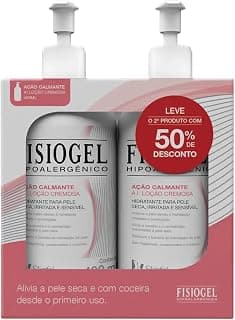 Kit 2x400mL Fisiogel AI Ação Calmante Loção Cremosa