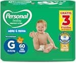Personal Fralda Baby Protect&Sec G, Leve 60 Pague 57 Unidades