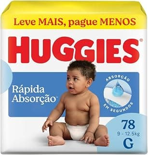Huggies Fralda Tripla Proteção G 78 Un