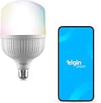 Lâmpada Inteligente Alta Potência 20W Elgin Color RGB Wifi Compatível com Alexa e Google Home