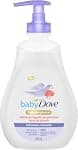 Baby Dove Sabonete Líquido De Glicerina Hidratação Relaxante Hora De Dormir Frasco 400 Ml