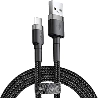 Cabo Carregador Usb Tipo - C 2 Metros Baseus Cafule