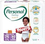 Personal Fralda Descartável Infantil Pants Baby Premium XXG, 30 Unidades