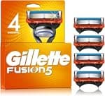 Gillette Fusion5 Carga para Aparelho de Barbear com 5 Lâminas - 4 Unidades