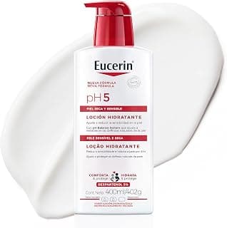 EUCERIN Loção Hidratante Corporal pH5 400ml, Pele Sensível, Dexpantenol, Glicerina