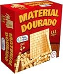Pais & Filhos, Material Dourado Com 111 Peças,Vermelho