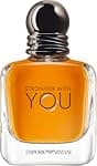 Armani Beauty, Stronger With You Eau de Toilette, Giorgio Armani Perfume Masculino, Fragrância Fougère Amadeirada com Notas Sálvia, Castanha, Baunilha e Lavanda