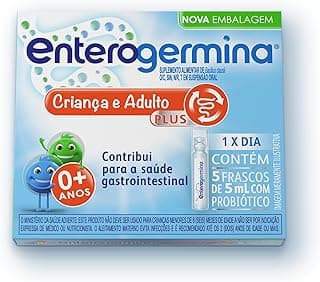 Enterogermina Plus Probiótico, 5 unidades de 5 ml