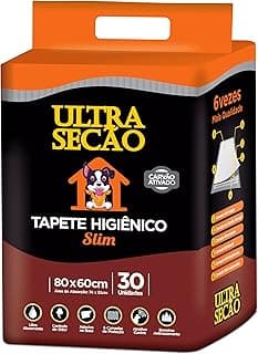 Great Pets Tapete Higiênico Ultra Secao Preto 80x60 30 Unidades