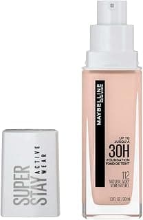 Maybelline NY SuperStay Base Líquida Alta Cobertura Longa Duração 24h Acabamento Matte Resistente a Calor e Suor Não Transfere Oil-Free Testado por Dermatologistas Cor Nat Ivory 30ml