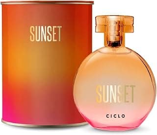 Perfume Deo Colônia Ciclo Sunset Feminino Lata 100ml